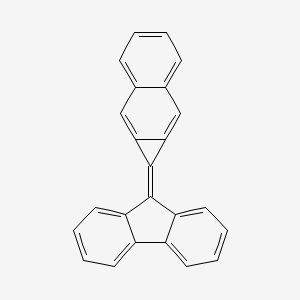 9-(1H-Cyclopropa[b]naphthalen-1-ylidene)-9H-fluorene