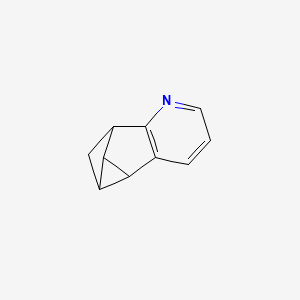 4B,5,5a,6-tetrahydro-5,6-methanocyclopropa[3,4]cyclopenta[1,2-b]pyridine