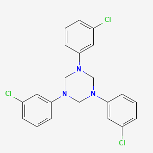 1,3,5-Triazine, 1,3,5-tris(3-chlorophenyl)hexahydro-