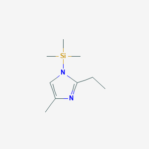 2-Ethyl-4-methyl-1-(trimethylsilyl)-1H-imidazole