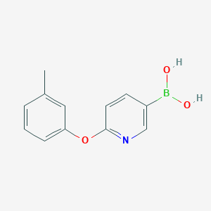 B1431434 2-(3-Methylphenoxy)pyridine-5-boronic acid CAS No. 1793003-62-9