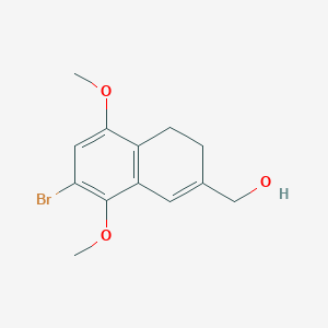 (7-Bromo-5,8-dimethoxy-3,4-dihydronaphthalen-2-yl)methanol