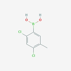 B1431442 2,4-Dichloro-5-methylphenylboronic acid CAS No. 1421934-04-4