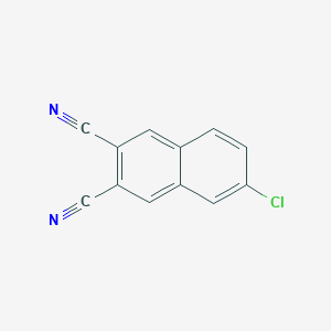 6-Chloronaphthalene-2,3-dicarbonitrile