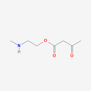 2-(Methylamino)ethyl 3-oxobutanoate