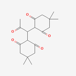 2,2'-(2-Oxopropane-1,1-diyl)bis(5,5-dimethylcyclohexane-1,3-dione)