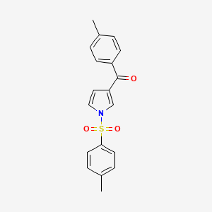 B1431465 3-(4-Methylphenyl)carbonyl-1-tosylpyrrole CAS No. 1393442-27-7