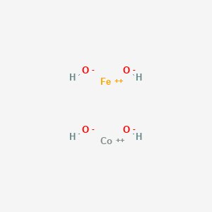 Cobalt(2+) iron(2+) hydroxide (1/1/4)