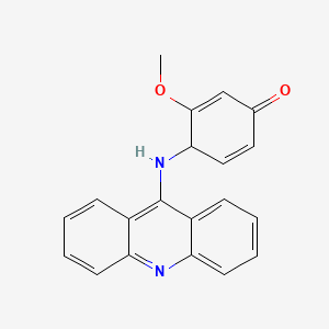 4-[(Acridin-9-YL)amino]-3-methoxycyclohexa-2,5-dien-1-one