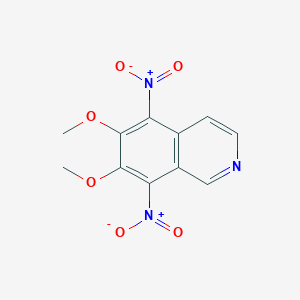 6,7-Dimethoxy-5,8-dinitroisoquinoline