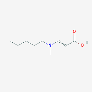 3-[Methyl(pentyl)amino]prop-2-enoic acid