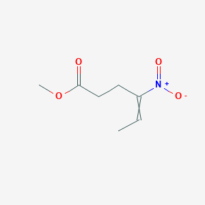 Methyl 4-nitrohex-4-enoate