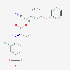 molecular formula C26H22ClF3N2O3 B143150 氟虫腈 CAS No. 102851-06-9