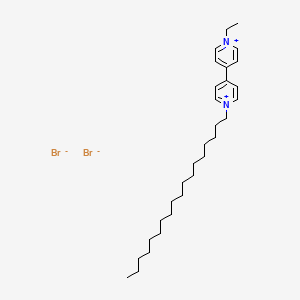 1-Ethyl-1'-octadecyl-4,4'-bipyridin-1-ium dibromide