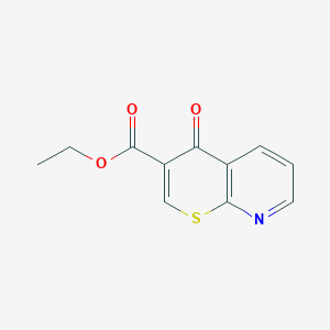 B1431529 Ethyl 4-oxo-4H-thiopyrano[2,3-b]pyridine-3-carboxylate CAS No. 1352398-11-8