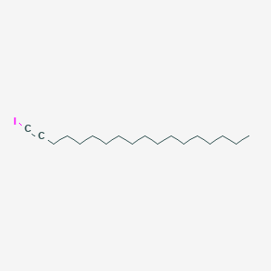 molecular formula C18H33I B14315306 1-Iodooctadec-1-yne CAS No. 106510-32-1