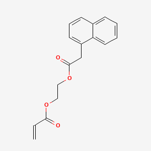 1-Naphthaleneacetic acid, 2-((1-oxo-2-propen-1-yl)oxy)ethyl ester