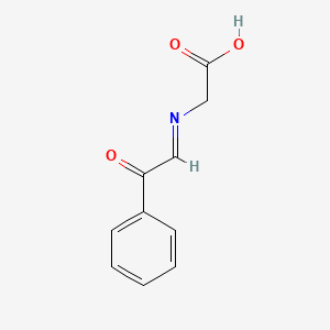 (E)-N-(2-Oxo-2-phenylethylidene)glycine