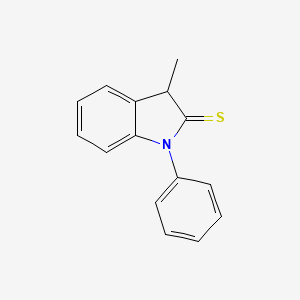 3-Methyl-1-phenyl-1,3-dihydro-2H-indole-2-thione