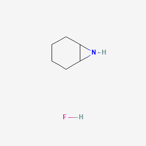 7-Azabicyclo[4.1.0]heptane;hydrofluoride