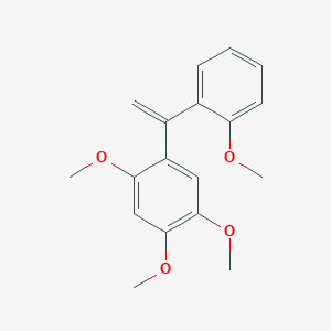 1,2,4-Trimethoxy-5-[1-(2-methoxyphenyl)ethenyl]benzene