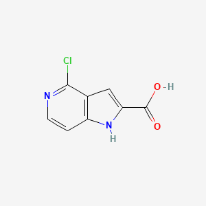 4-chloro-1H-pyrrolo[3,2-c]pyridine-2-carboxylic acid