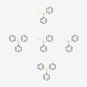 molecular formula C72H60Ge5 B14315770 Diphenyl-lambda~2~-germane--triphenylgermyl (3/2) CAS No. 109418-10-2