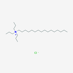 molecular formula C25H54ClN B14315773 N,N,N-Tripropylhexadecan-1-aminium chloride CAS No. 110214-22-7