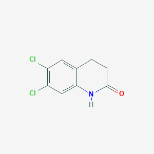 molecular formula C9H7Cl2NO B1431583 5,7-Dichloro-3,4-dihydro-quinolin-2-one CAS No. 144485-75-6