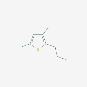 3,5-Dimethyl-2-propylthiophene