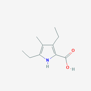 3,5-Diethyl-4-methyl-1H-pyrrole-2-carboxylic acid