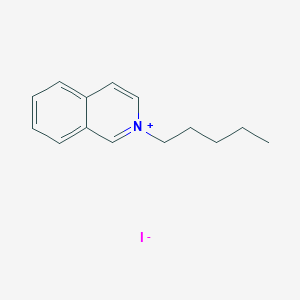 2-Pentylisoquinolin-2-ium iodide