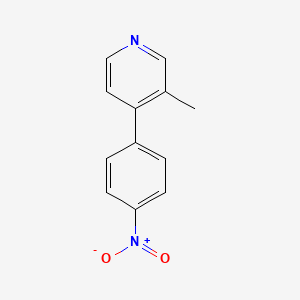 Pyridine, 3-methyl-4-(4-nitrophenyl)-