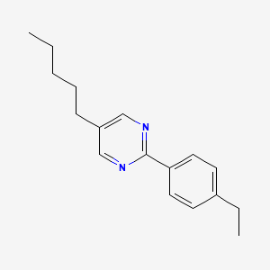 2-(4-Ethylphenyl)-5-pentylpyrimidine