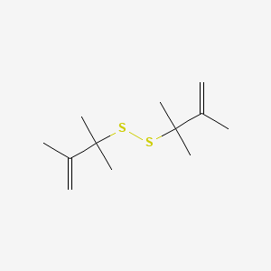 3-[(2,3-Dimethylbut-3-en-2-yl)disulfanyl]-2,3-dimethylbut-1-ene