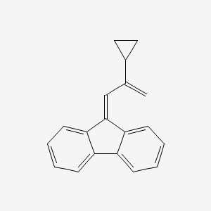 9-(2-Cyclopropylprop-2-EN-1-ylidene)-9H-fluorene