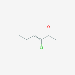 3-Chlorohex-3-en-2-one