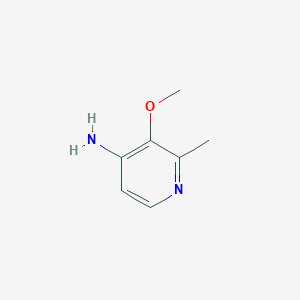 molecular formula C7H10N2O B1431646 3-Methoxy-2-methyl-4-pyridinamine CAS No. 1559064-12-8