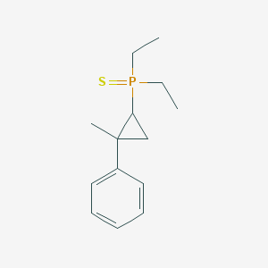 Diethyl(2-methyl-2-phenylcyclopropyl)sulfanylidene-lambda~5~-phosphane