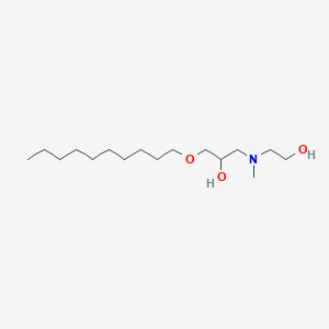 1-(Decyloxy)-3-[(2-hydroxyethyl)(methyl)amino]propan-2-ol