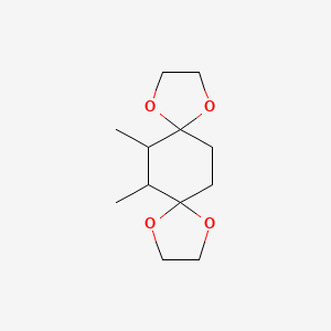 6,7-Dimethyl-1,4,9,12-tetraoxadispiro[4.2.4~8~.2~5~]tetradecane