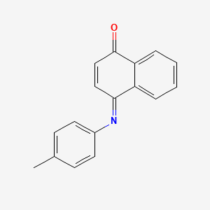 (4E)-4-[(4-Methylphenyl)imino]naphthalen-1(4H)-one