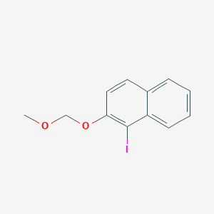 Naphthalene, 1-iodo-2-(methoxymethoxy)-