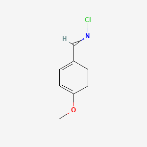 N-[(4-Methoxyphenyl)methylidene]hypochlorous amide