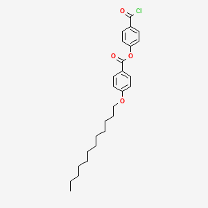 4-(Chlorocarbonyl)phenyl 4-(dodecyloxy)benzoate