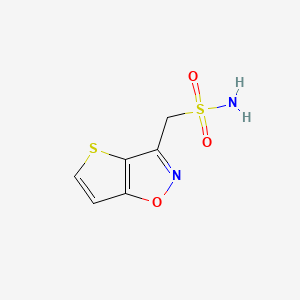 Thieno(2,3-d)isoxazole-3-methanesulfonamide