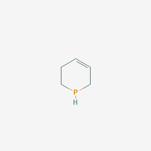 molecular formula C5H9P B14316588 1,2,3,6-Tetrahydrophosphinine CAS No. 111550-24-4