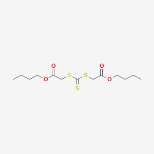 Butyl 2-(2-butoxy-2-oxoethyl)sulfanylcarbothioylsulfanylacetate