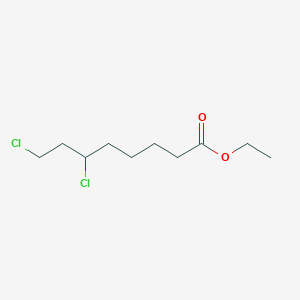 B143167 Ethyl 6,8-dichlorooctanoate CAS No. 1070-64-0