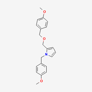 B1431671 2-(4-Methoxybenzyloxymethyl)-1-(4-methoxybenzyl)pyrrole CAS No. 1414029-54-1